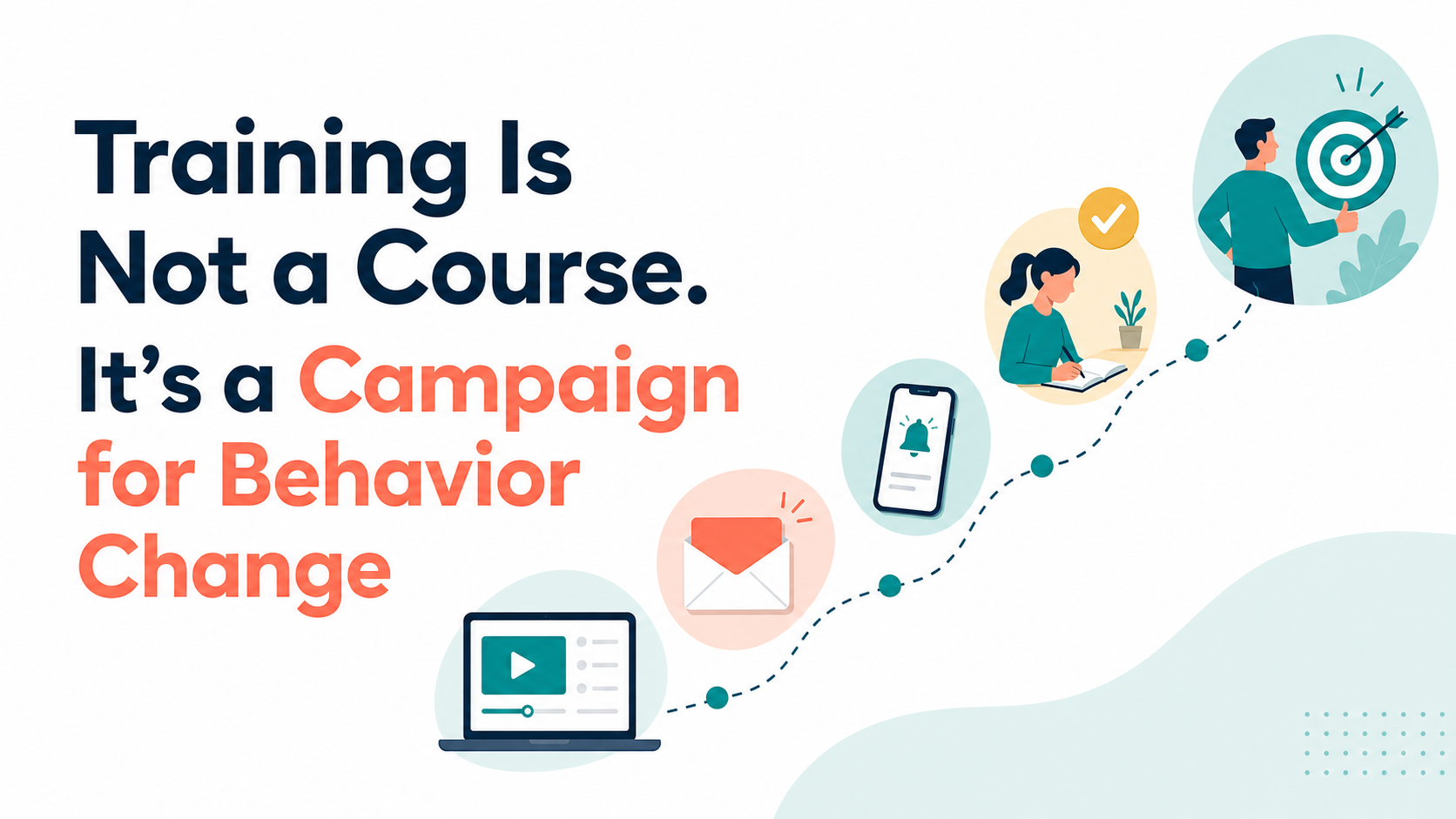 Training Is Not a Course. It’s a Campaign for Behavior Change.